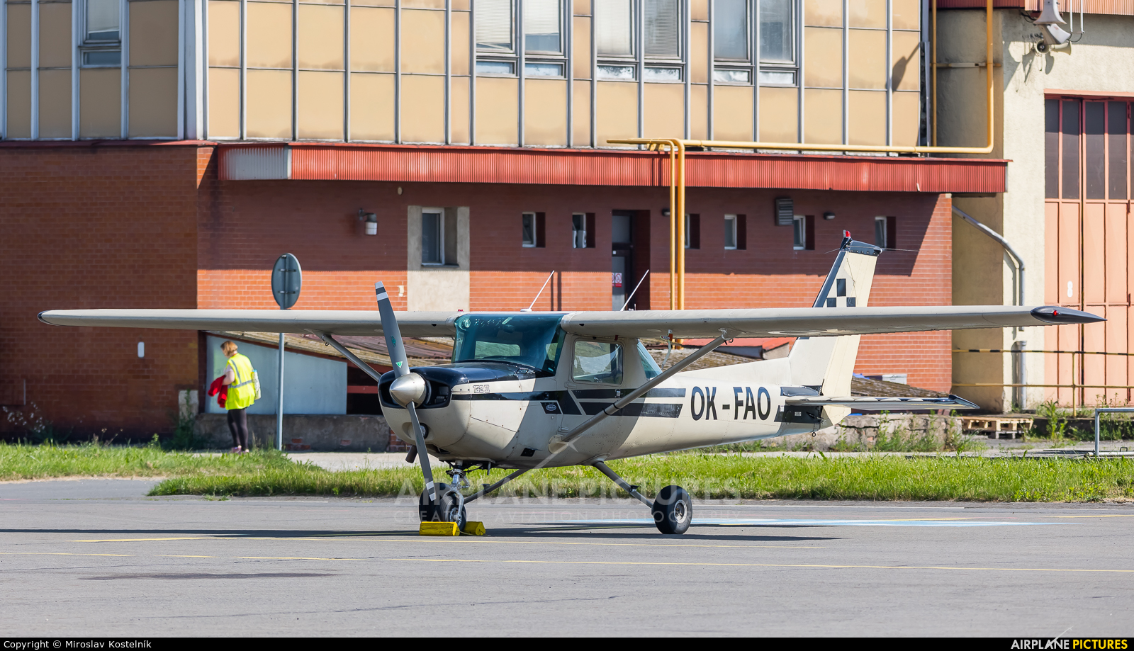 Private OK-FAO aircraft at Ostrava Mošnov