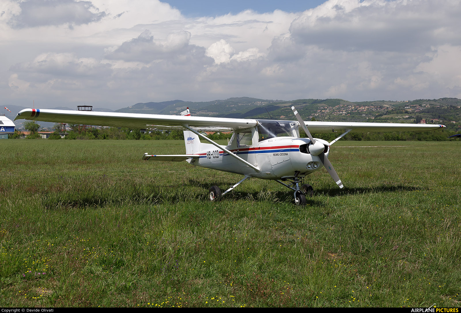Private HB-CCD aircraft at Verona - Boscomantico