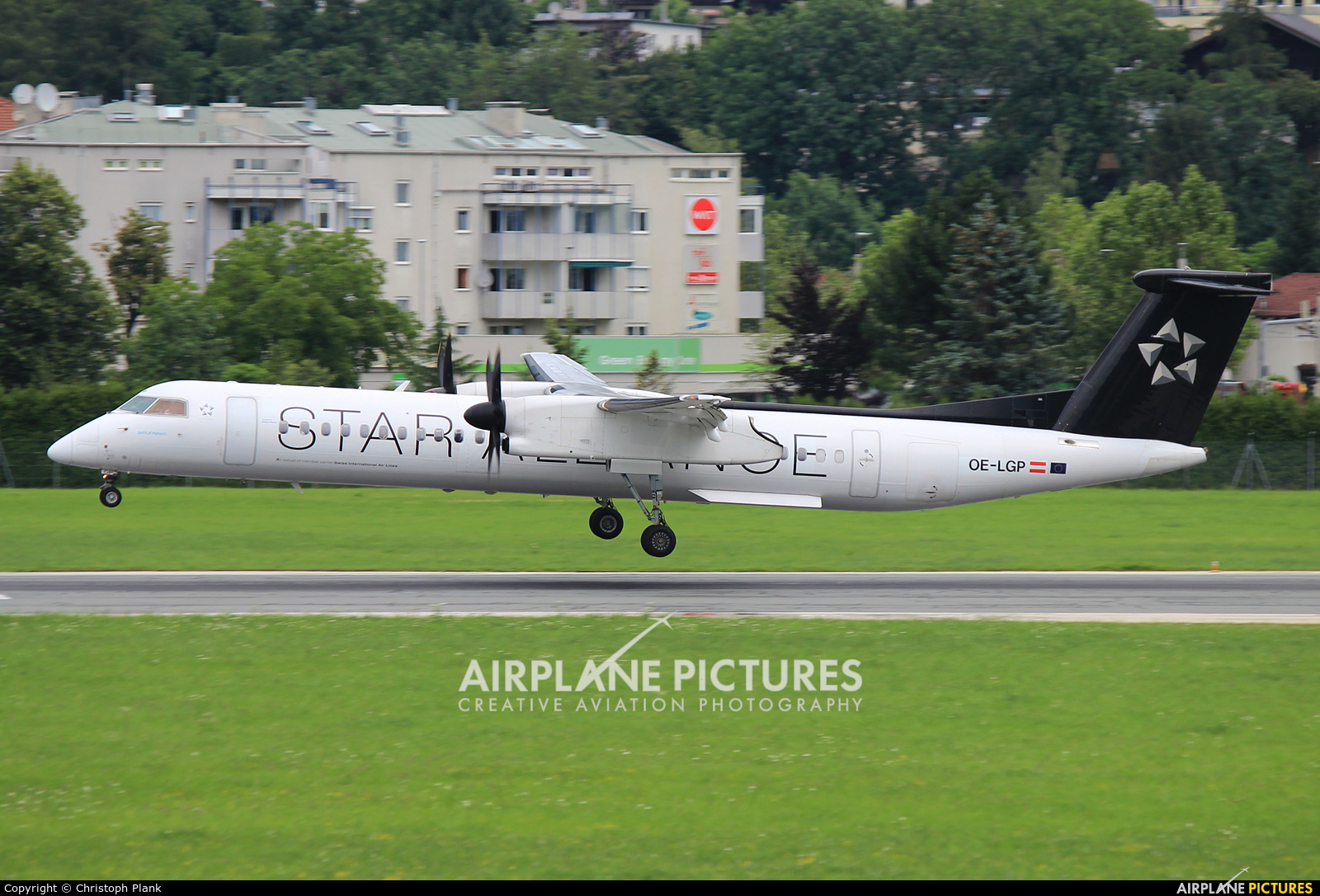 Austrian Airlines/Arrows/Tyrolean OE-LGP aircraft at Innsbruck
