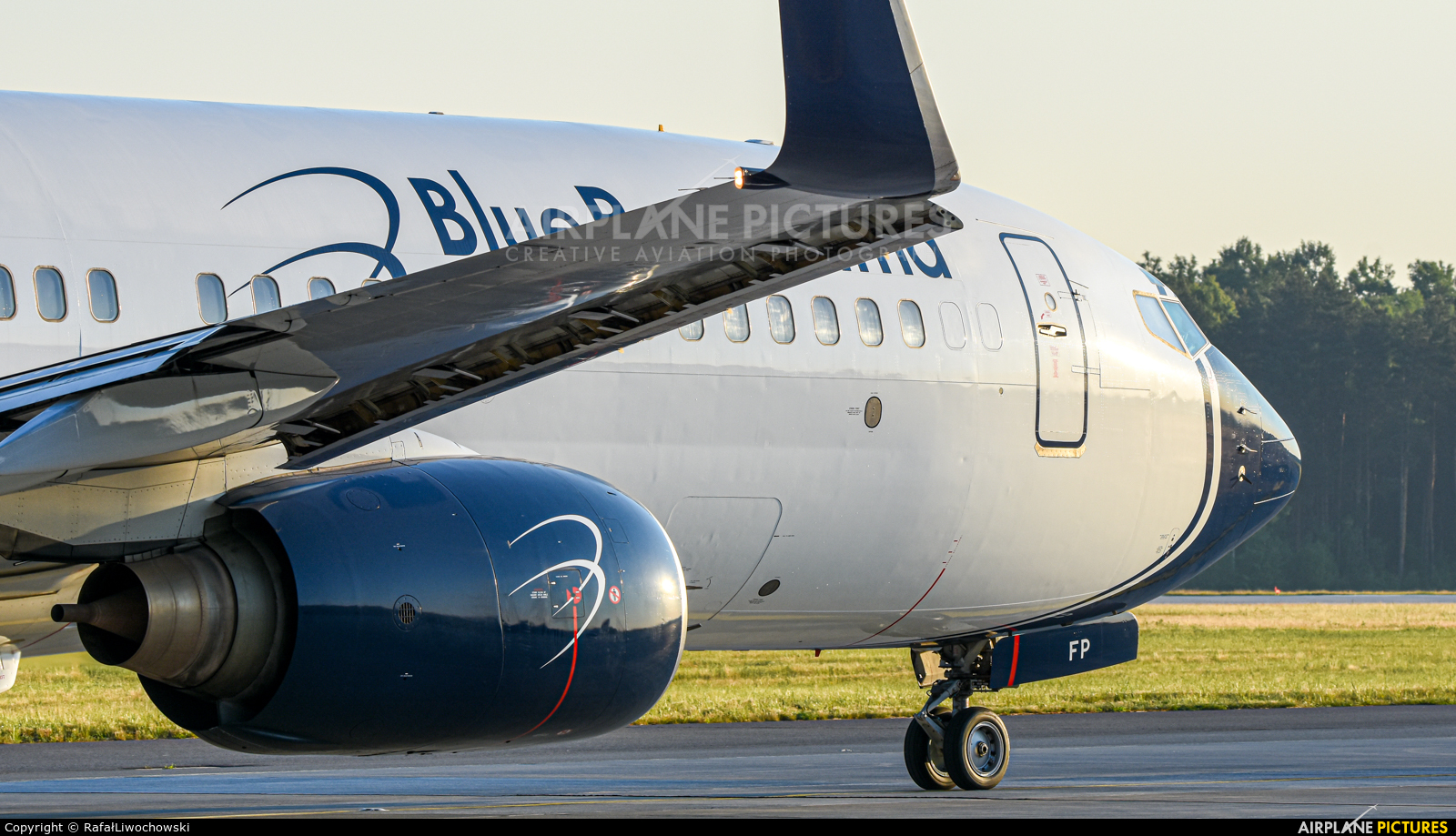 Blue Panorama Airlines 9H-GFP aircraft at Katowice - Pyrzowice