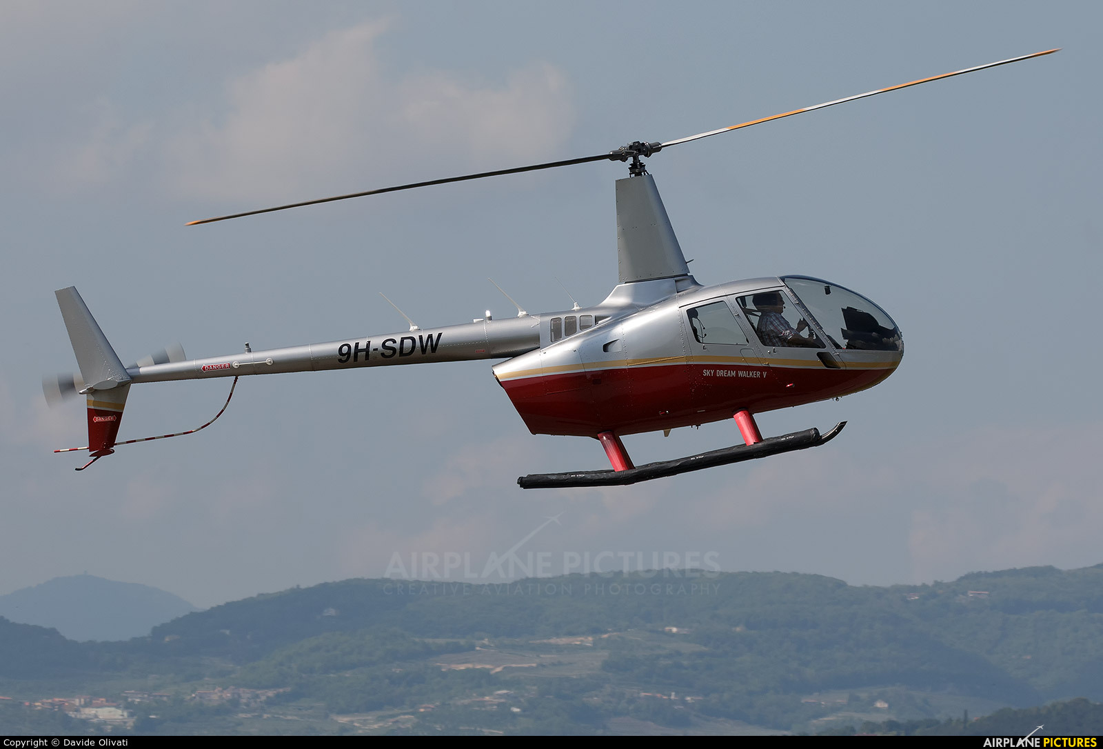 Private 9H-SDW aircraft at Verona - Boscomantico