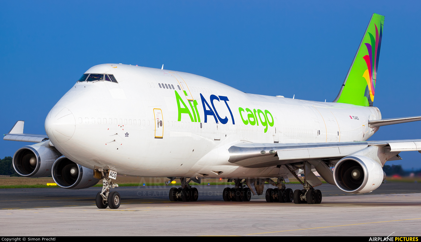 ACT Cargo TC-ACG aircraft at Linz
