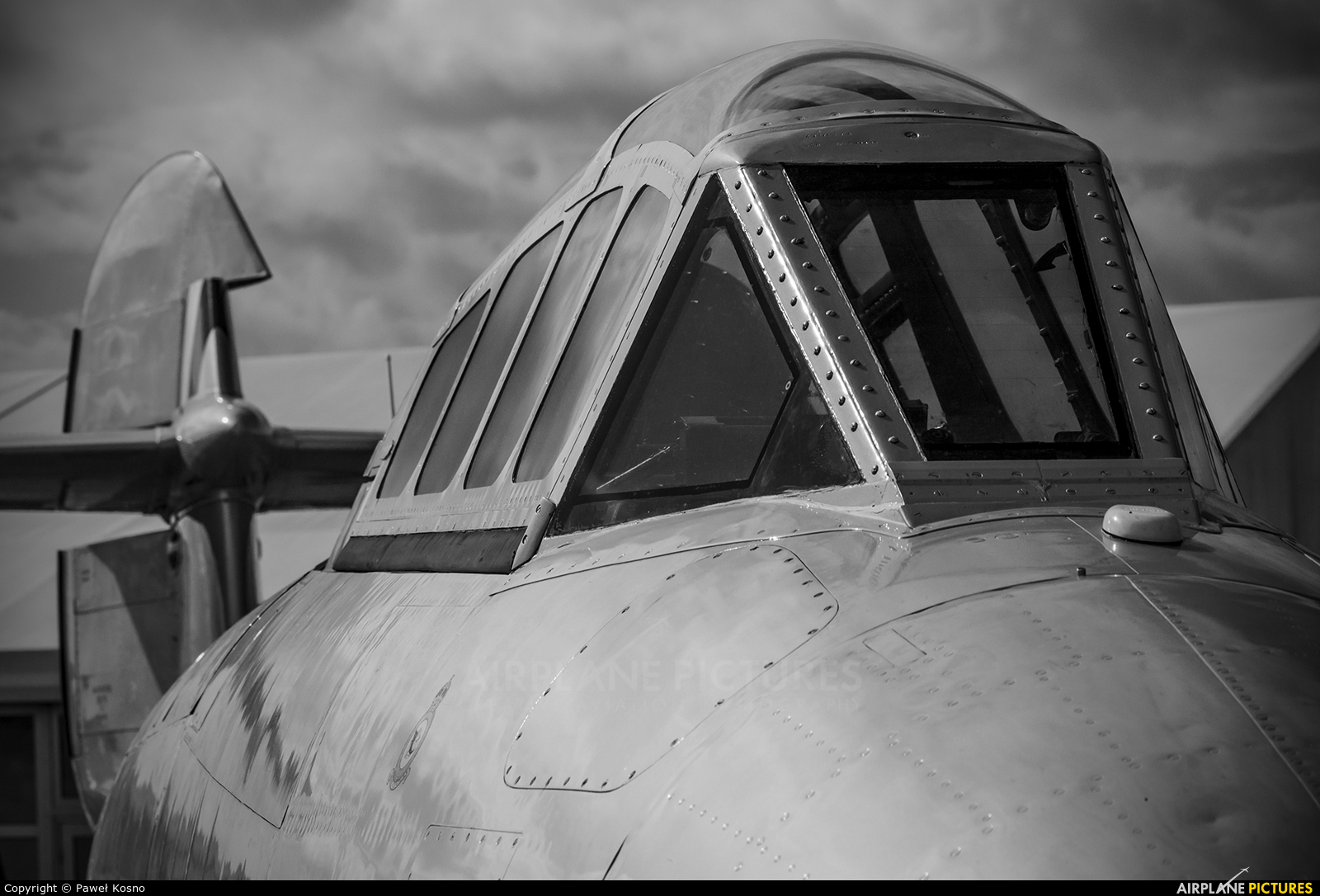 Aviation Heritage G-BWMF aircraft at Fairford