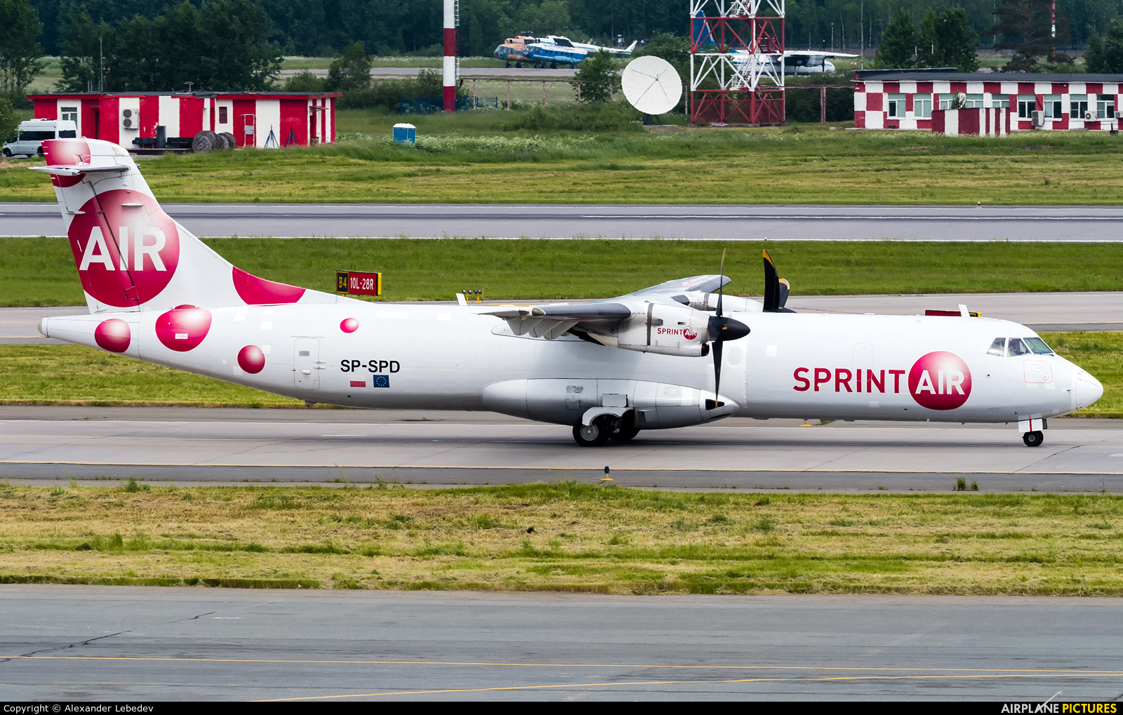 Sprint Air SP-SPD aircraft at St. Petersburg - Pulkovo