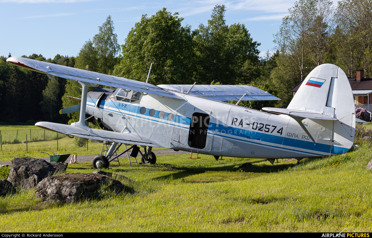 Private RA-02574 aircraft at Off Airport - Sweden