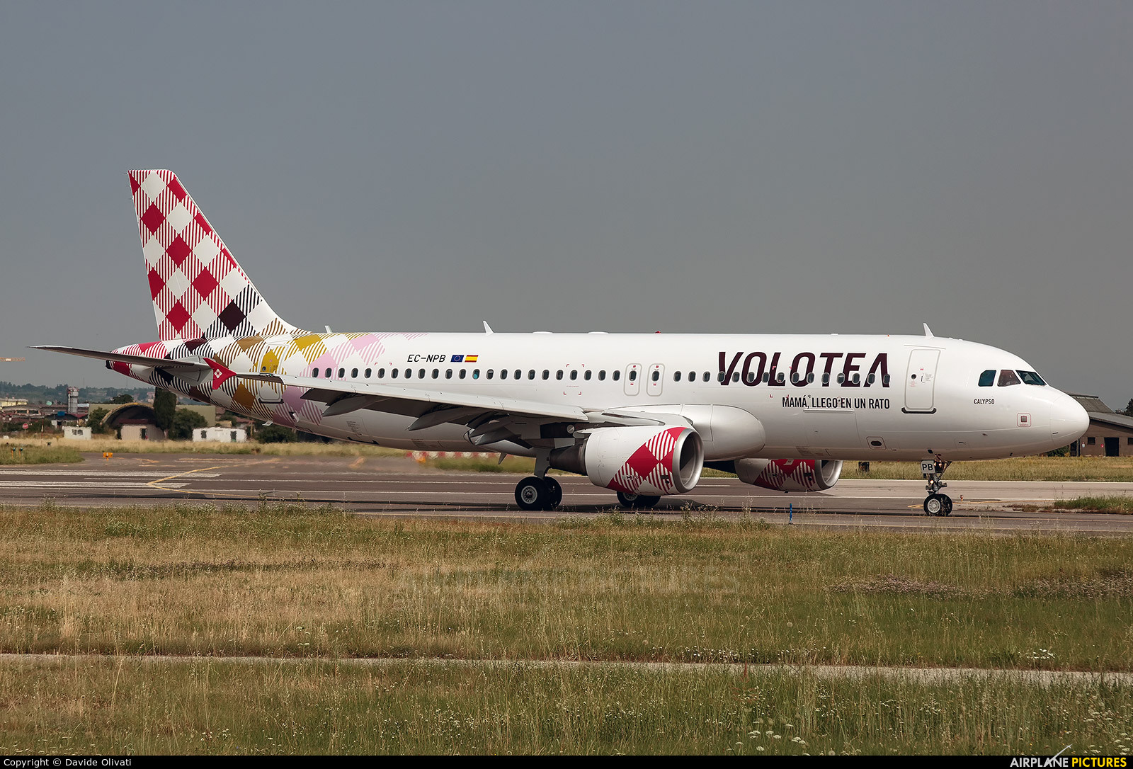 Volotea Airlines EC-NPB aircraft at Verona - Villafranca