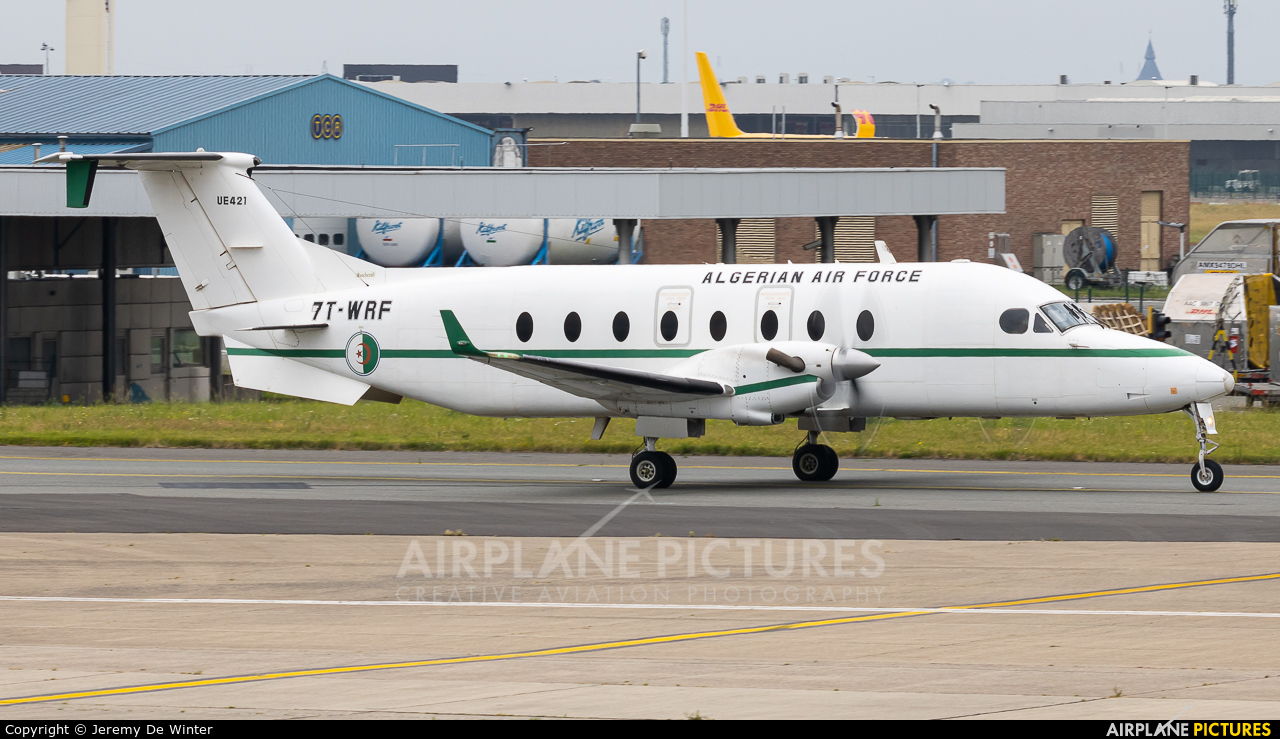 Algeria - Air Force 7T-WRF aircraft at Brussels - Zaventem