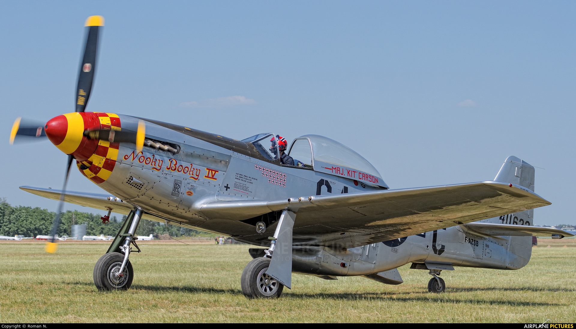 F-AZSB - Private North American P-51D Mustang at Leszno 