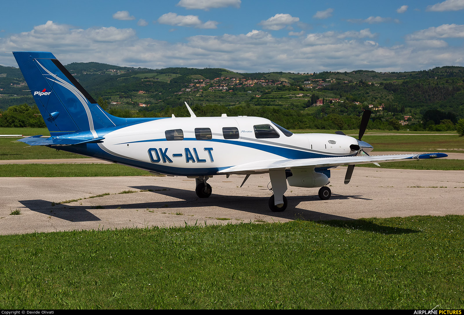 Private OK-ALT aircraft at Verona - Boscomantico