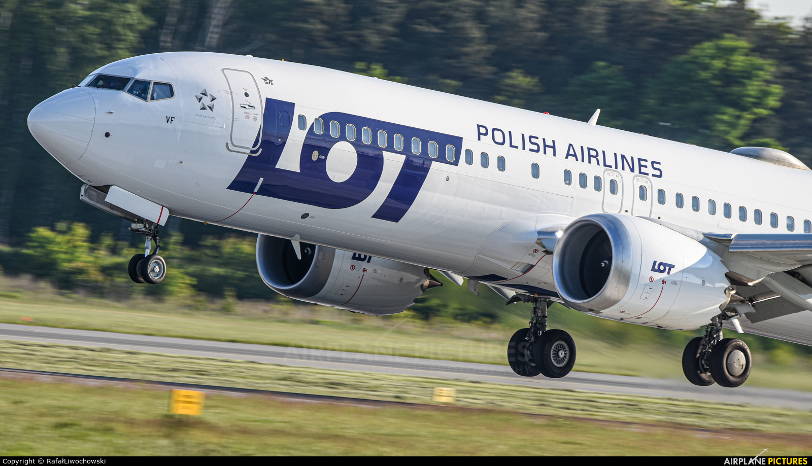 LOT - Polish Airlines SP-LVF aircraft at Katowice - Pyrzowice