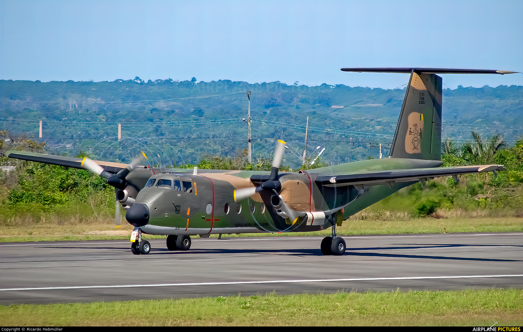 Brazil - Air Force 2365 aircraft at Manaus - Ponta Pelada