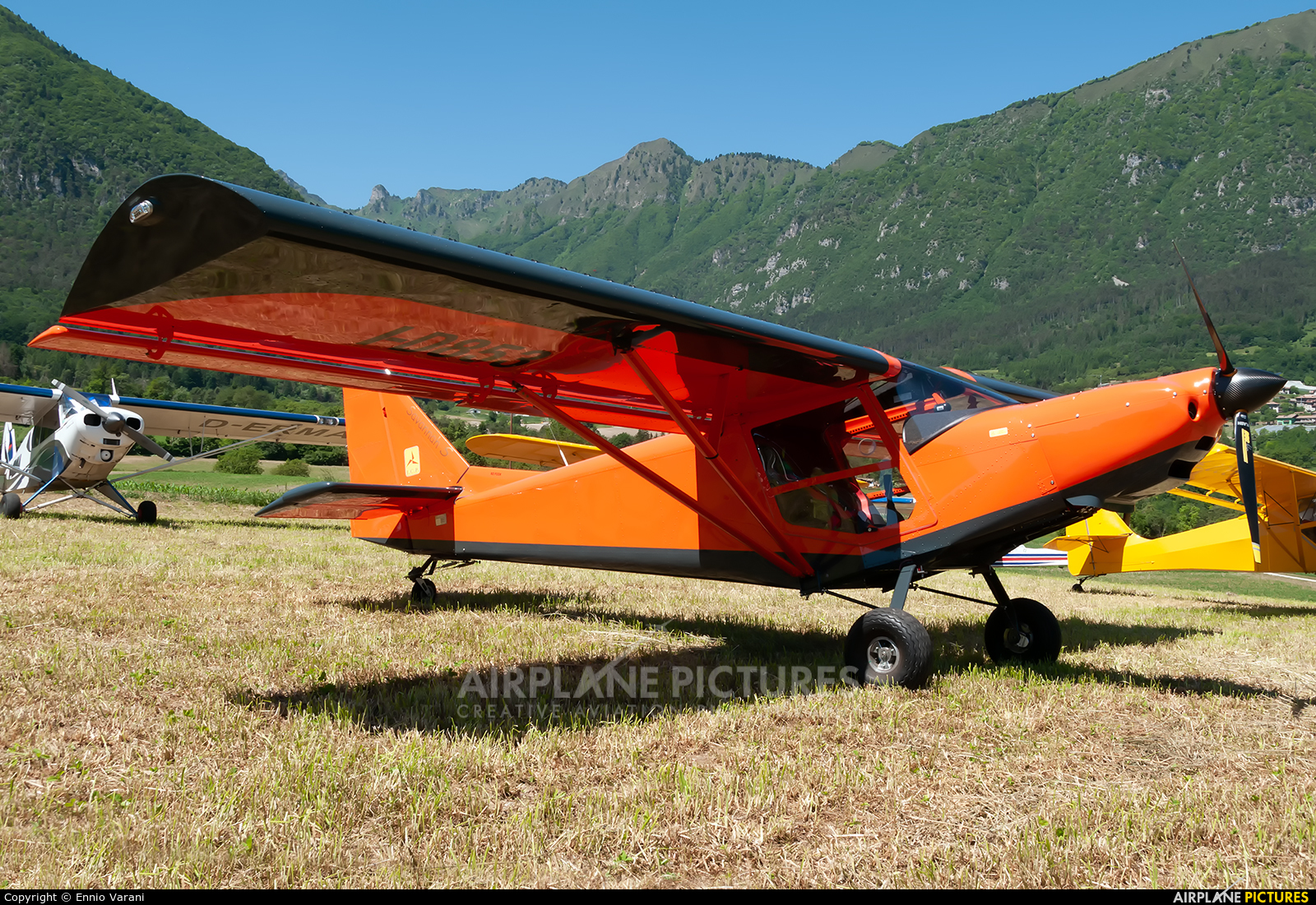Private I-D853 aircraft at Off Airport - Italy