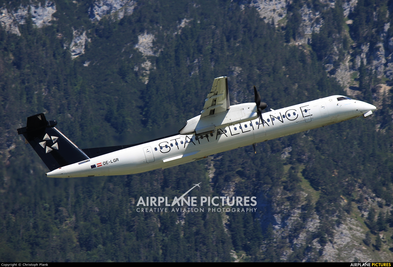 Austrian Airlines/Arrows/Tyrolean OE-LGR aircraft at Innsbruck