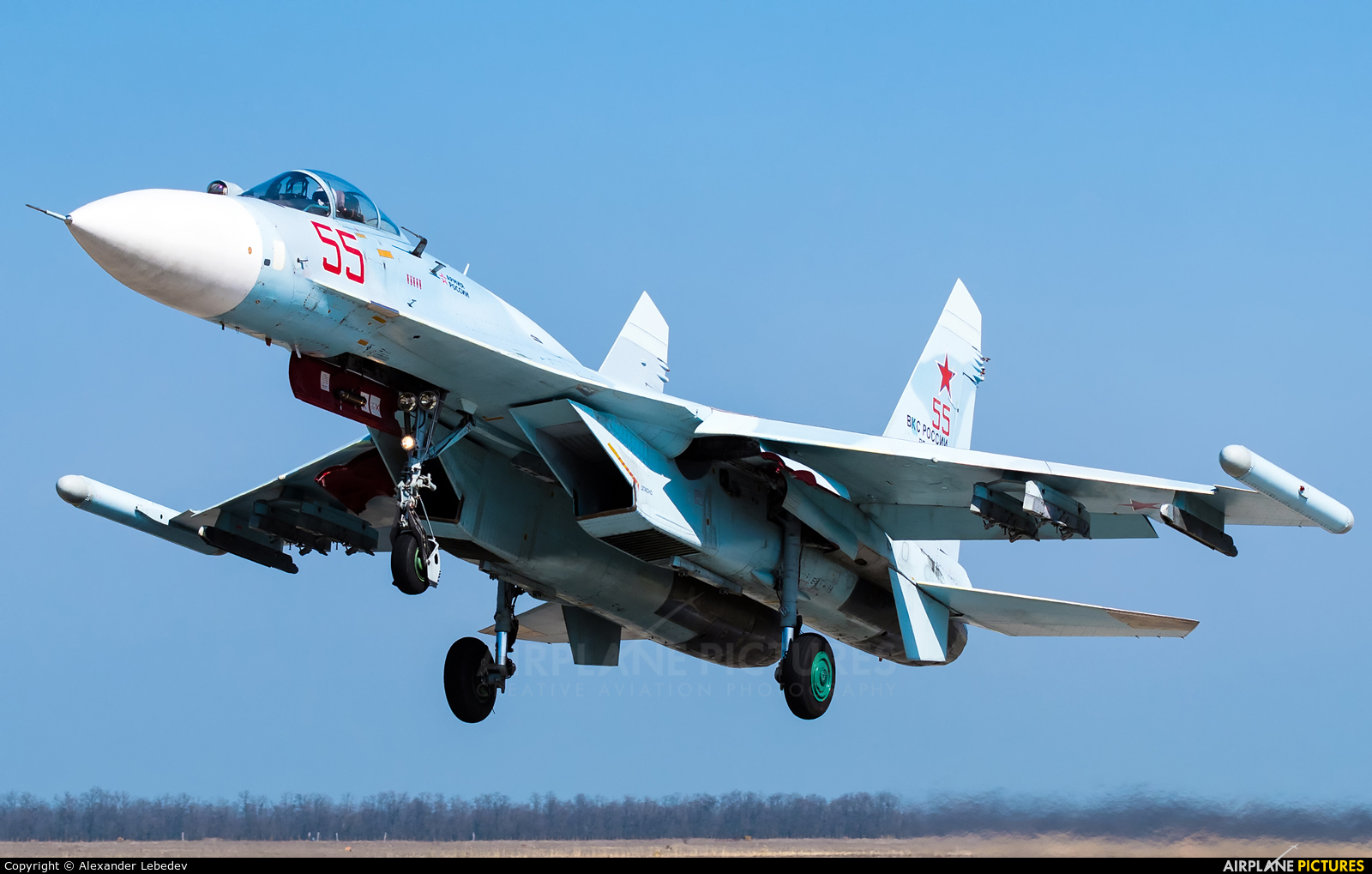 Russia - Air Force 55 aircraft at Undisclosed Location