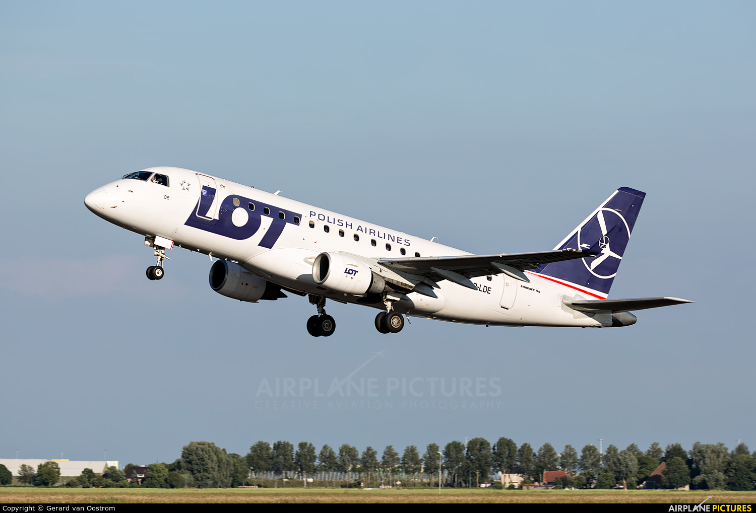 LOT - Polish Airlines SP-LDE aircraft at Amsterdam - Schiphol