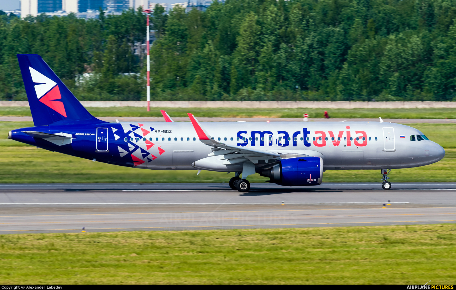Smartavia VP-BOZ aircraft at St. Petersburg - Pulkovo