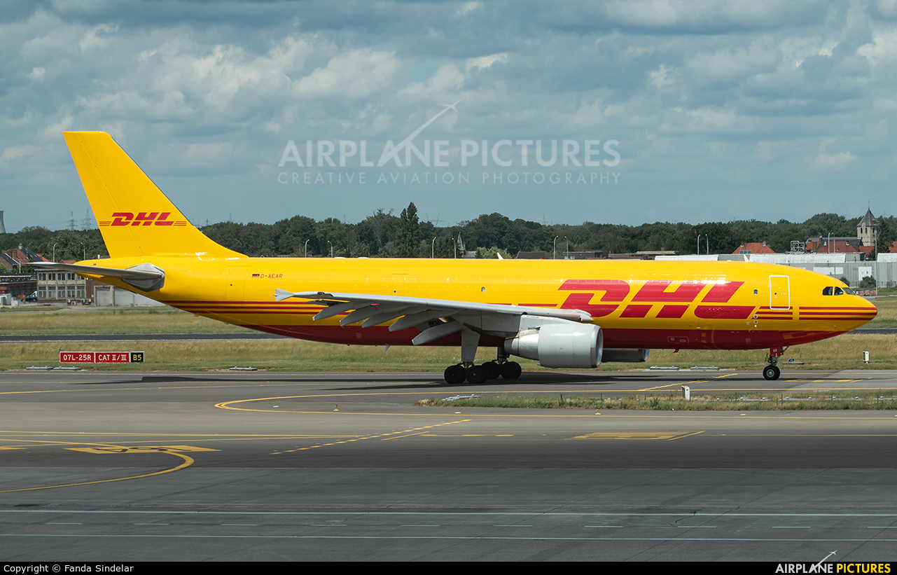 DHL Cargo D-AEAR aircraft at Brussels - Zaventem
