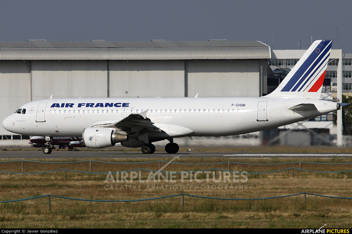 Air France F-GHQM aircraft at Toulouse - Blagnac