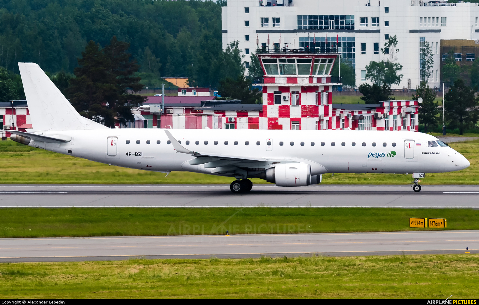 Ikar Airlines VP-BZI aircraft at St. Petersburg - Pulkovo