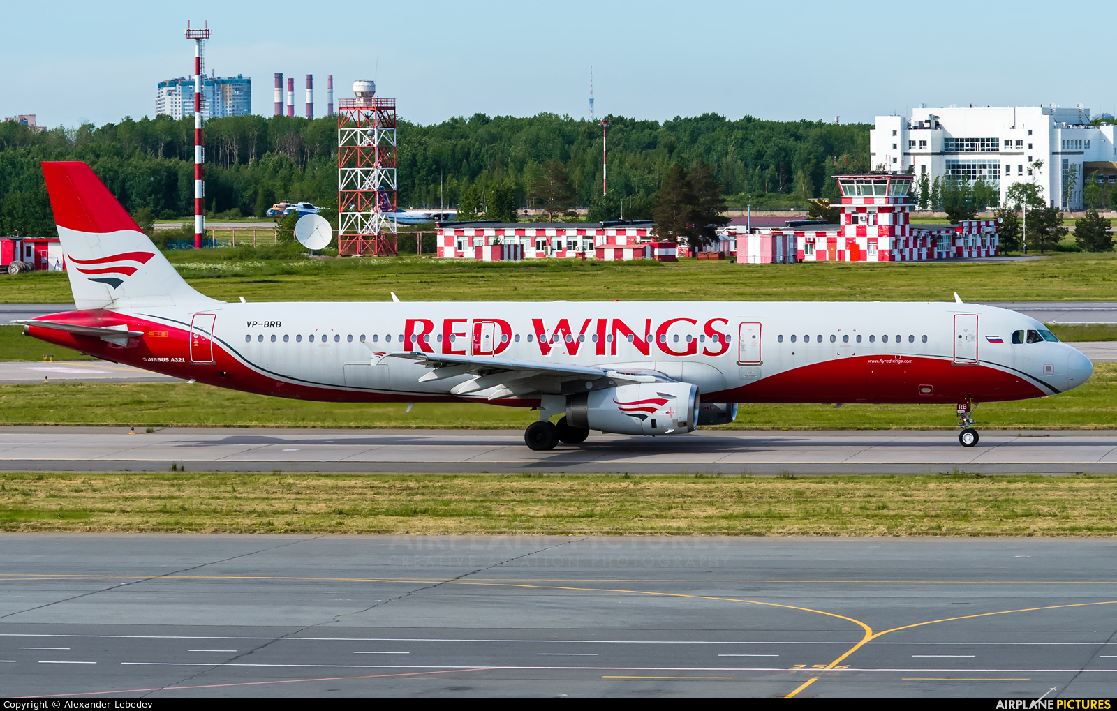 Red Wings VP-BRB aircraft at St. Petersburg - Pulkovo