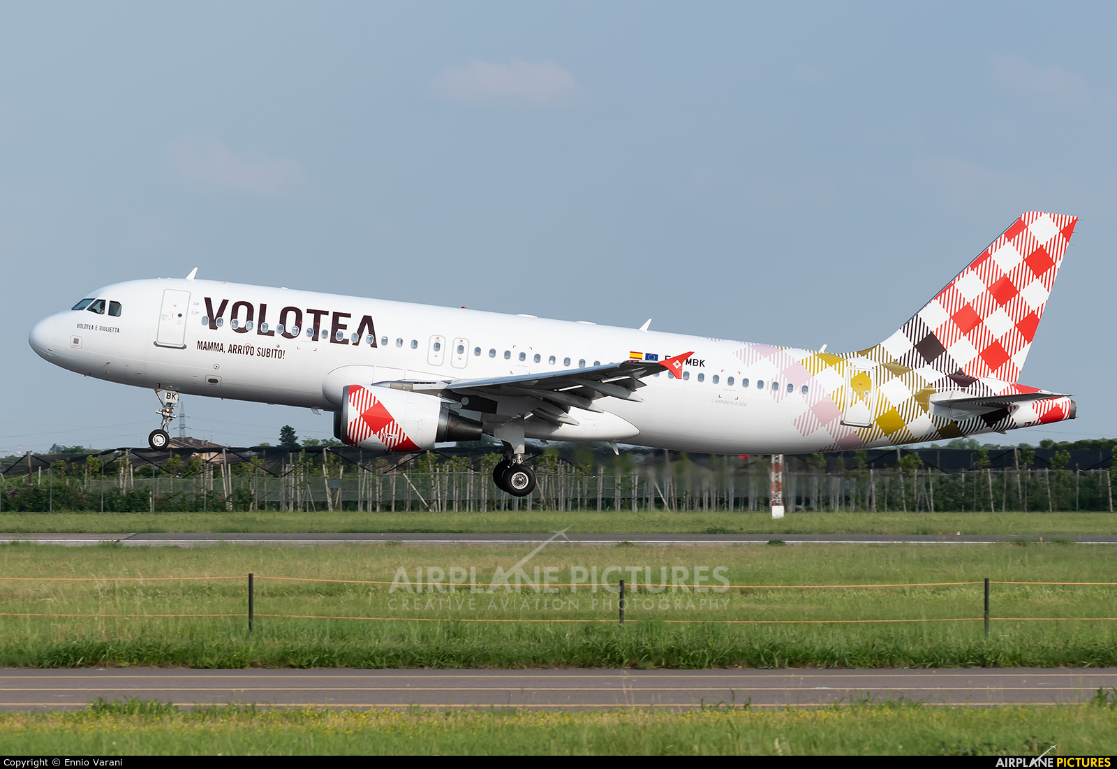 Volotea Airlines EC-MBK aircraft at Verona - Villafranca