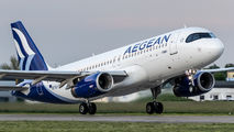 SX-DGY - Aegean Airlines Airbus A320 aircraft