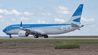 LV-HKU - Aerolineas Argentinas Boeing 737-8 MAX