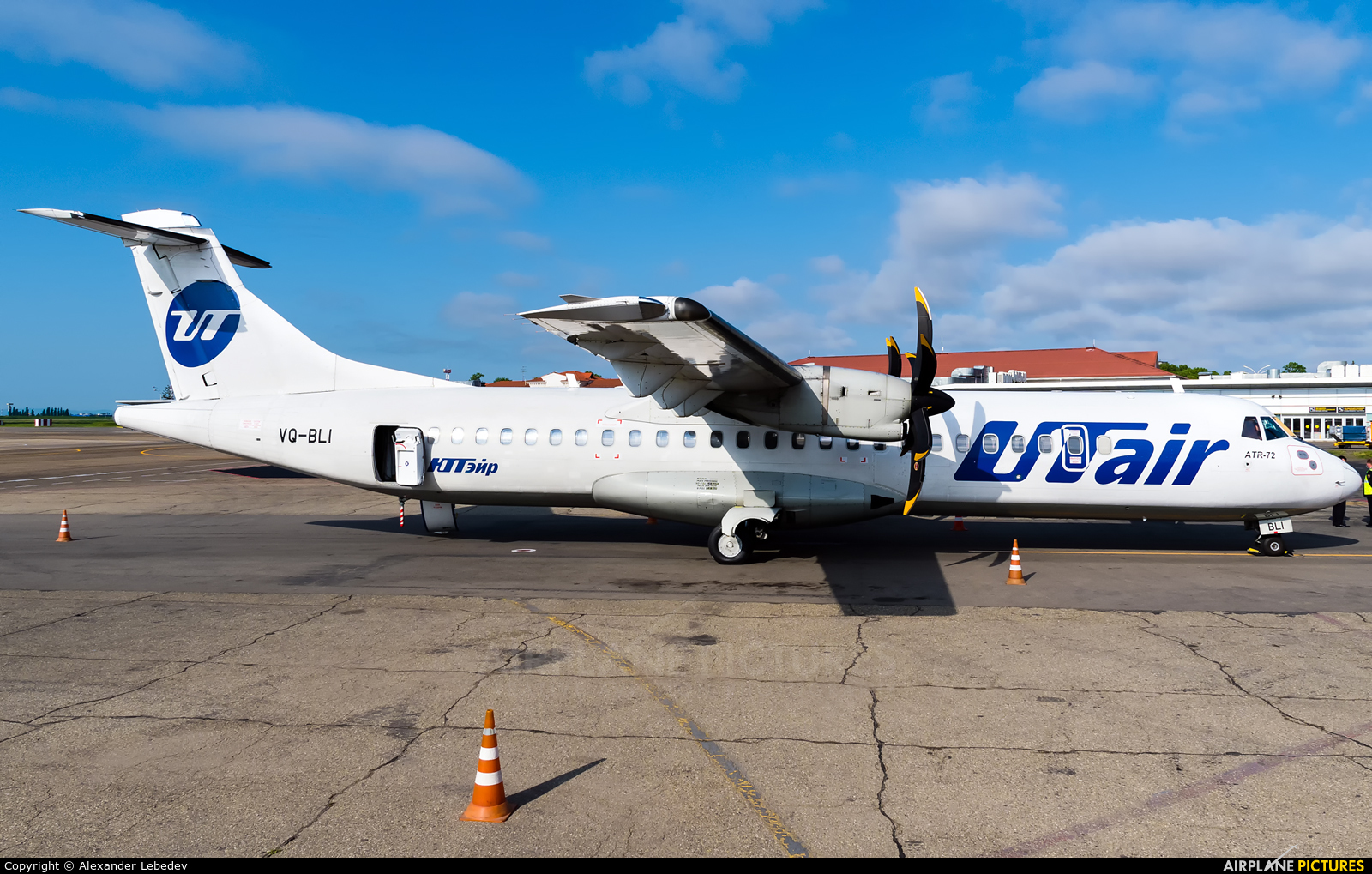 UTair VQ-BLI aircraft at Krasnodar