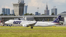 SP-LNP - LOT - Polish Airlines Embraer ERJ-195 (190-200) aircraft