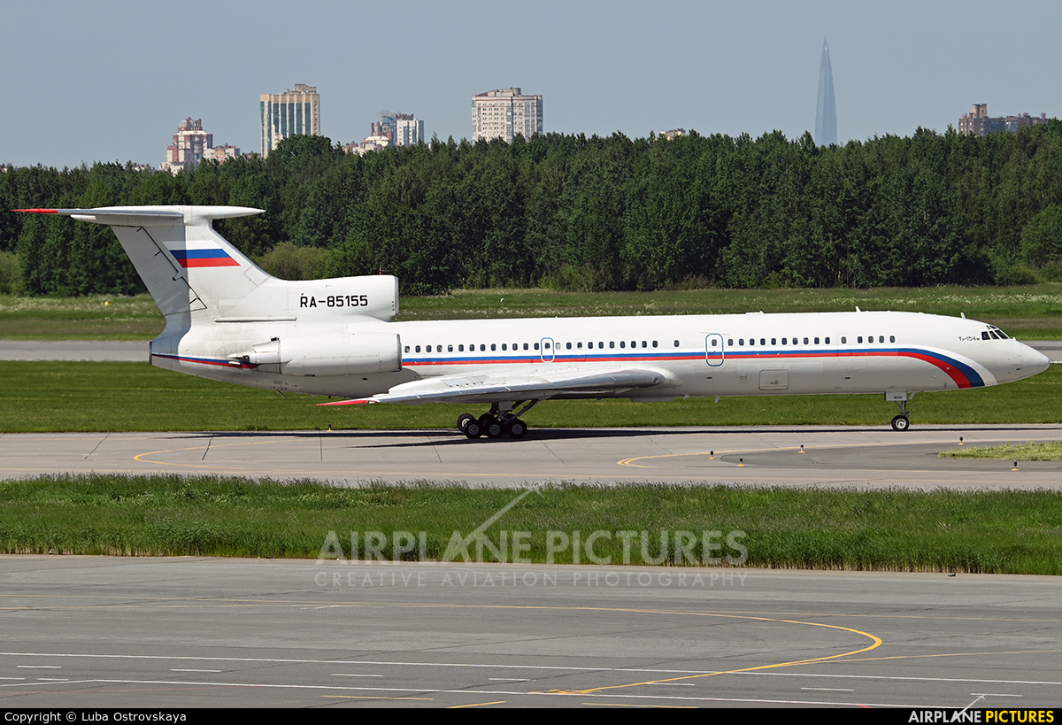 Russia - Air Force RA-85155 aircraft at St. Petersburg - Pulkovo