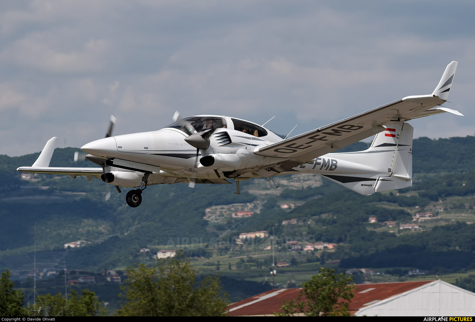 Private OE-FMB aircraft at Verona - Boscomantico