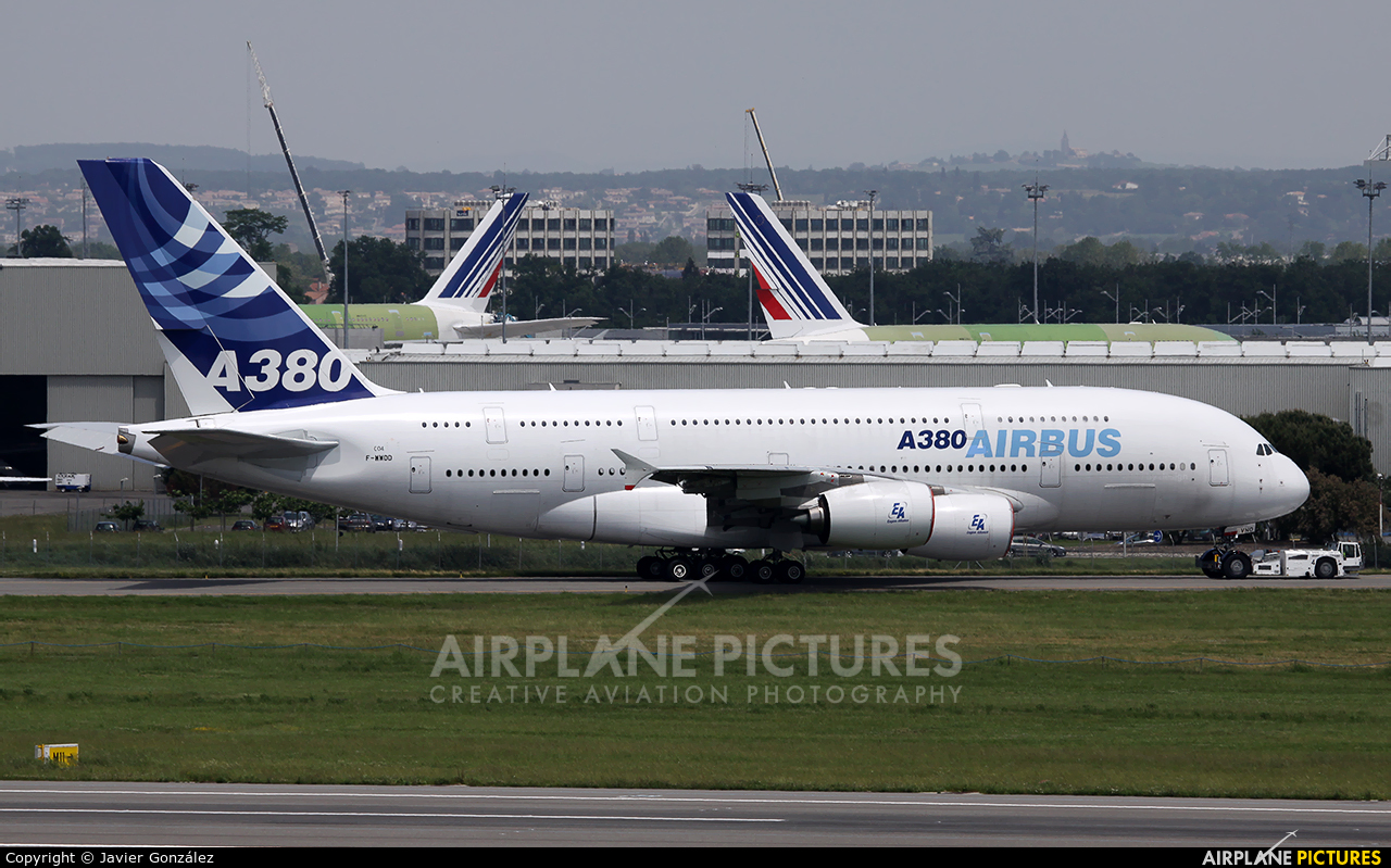 Airbus Industrie F-WWDD aircraft at Toulouse - Blagnac