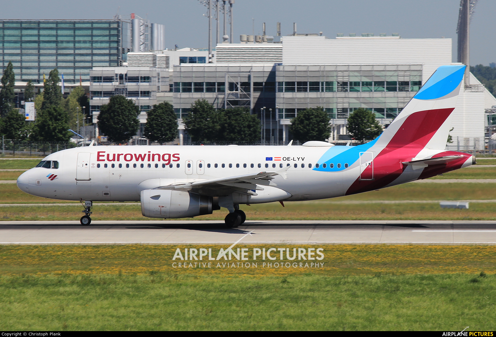 Eurowings Europe OE-LYV aircraft at Munich