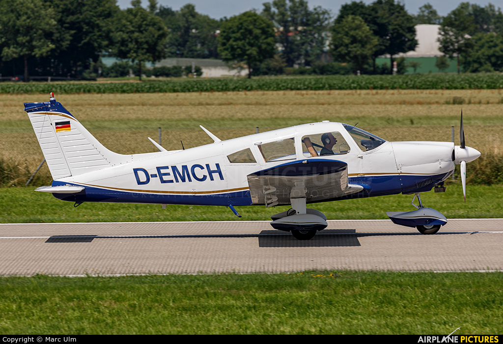 Private D-EMCH aircraft at Augsburg