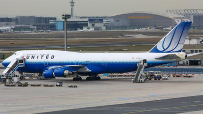 N180UA - United Airlines Boeing 747-400