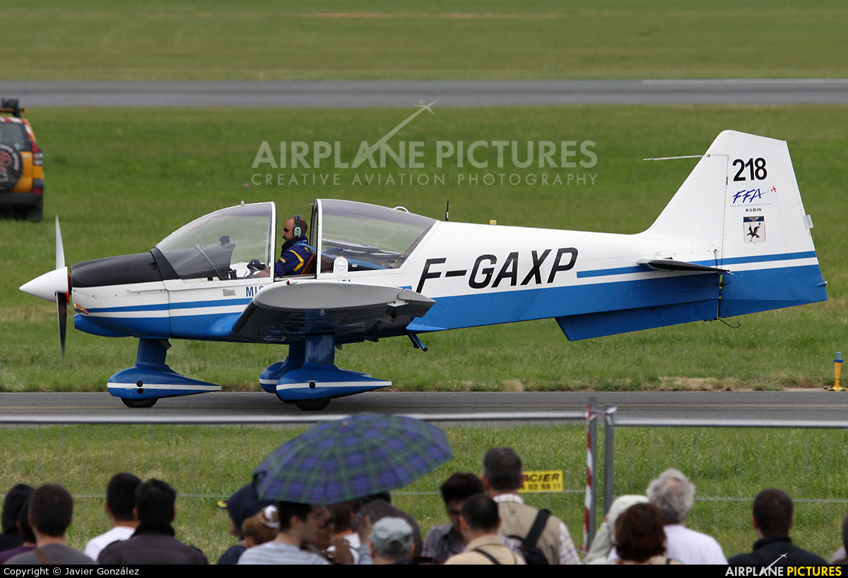 Private F-GAXP aircraft at Paris - Le Bourget