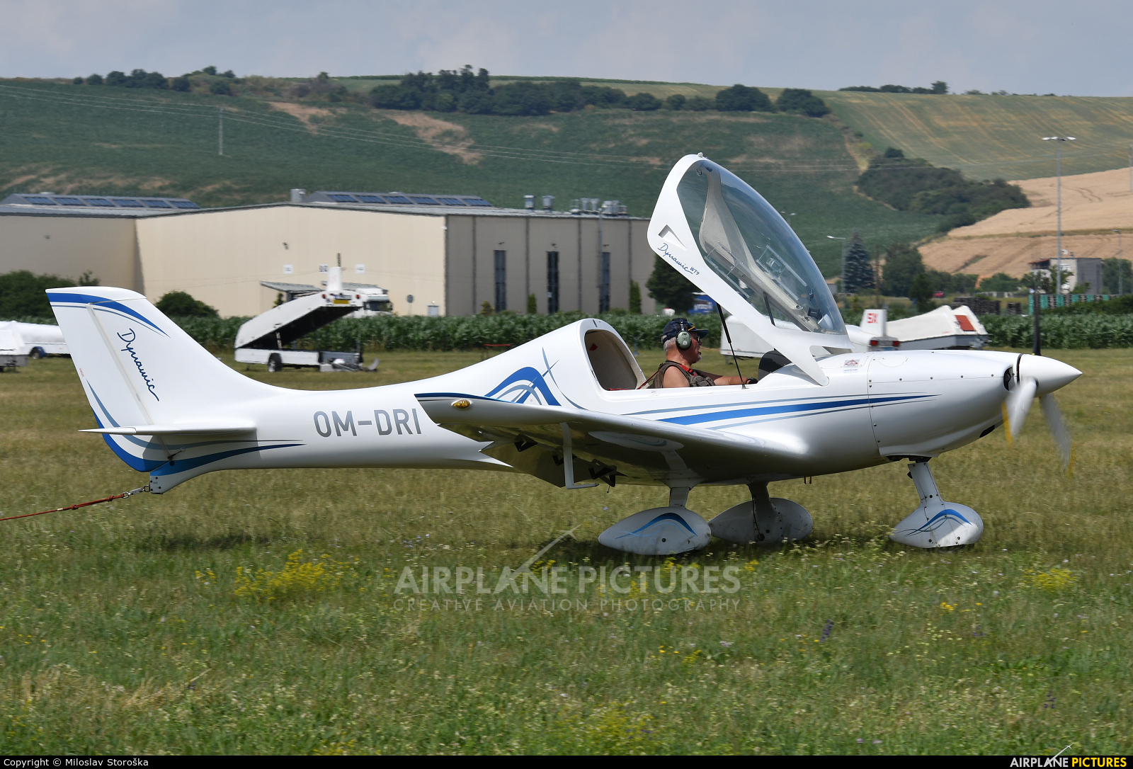 Private OM-DRI aircraft at Partizanske