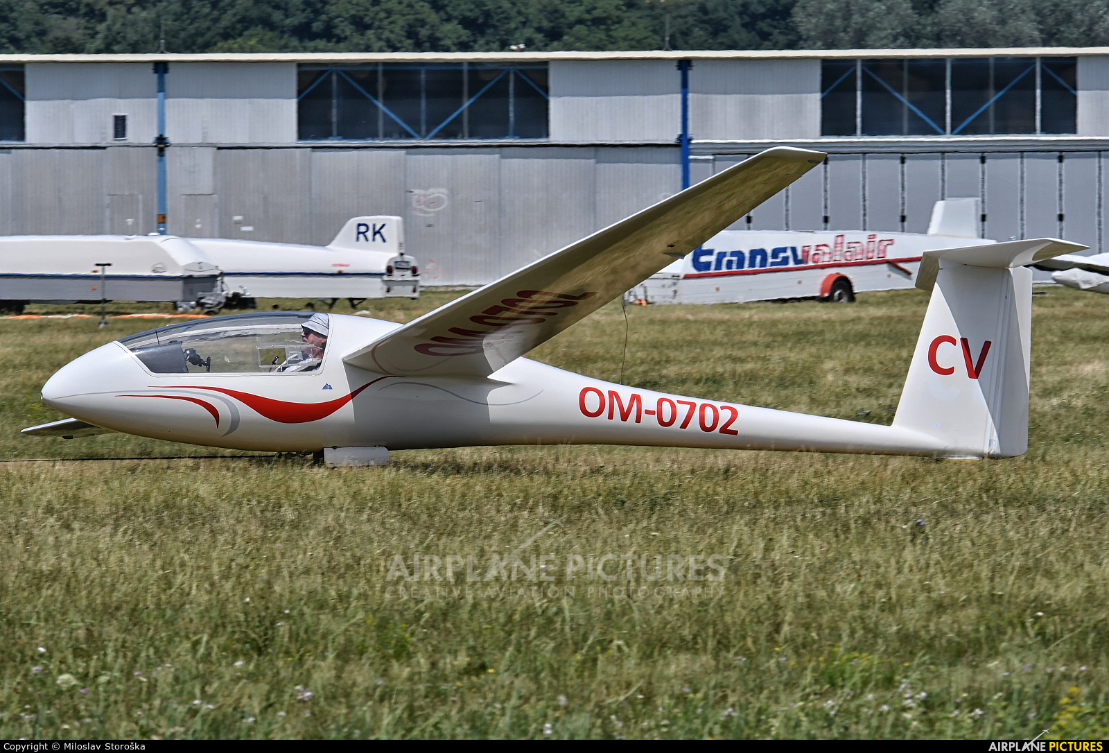 Aeroklub Prešov OM-0702 aircraft at Partizanske