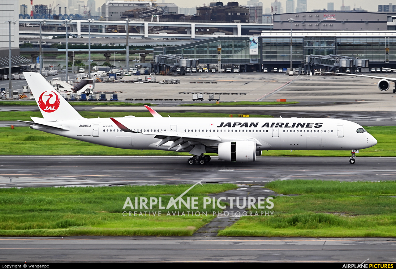JAL - Japan Airlines JA08XJ aircraft at Tokyo - Haneda Intl