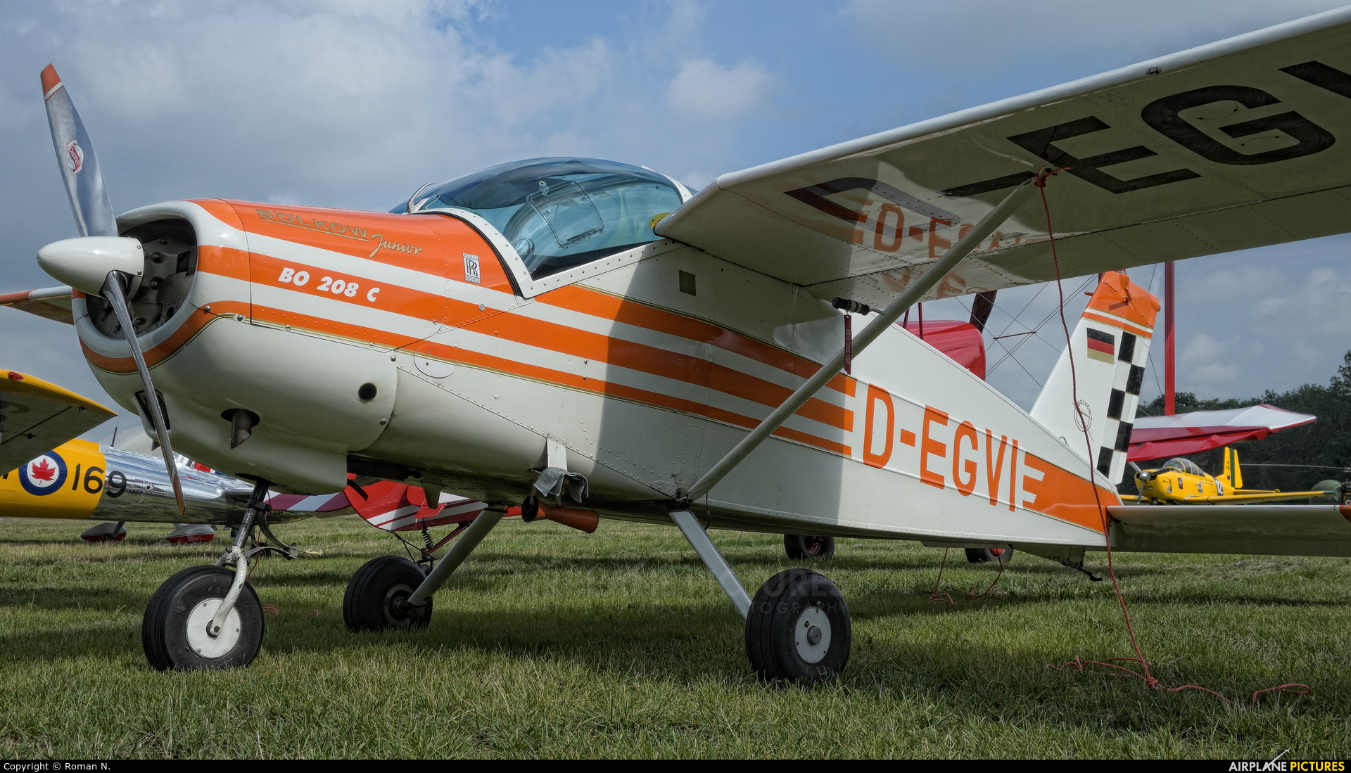 Private D-EGVI aircraft at Bienenfarm