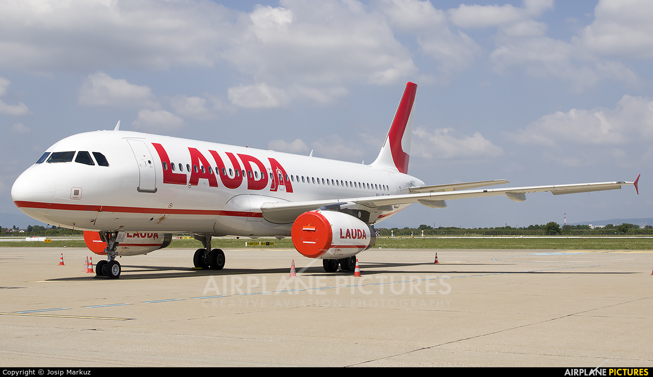 Lauda Europe 9H-IBJ aircraft at Zagreb