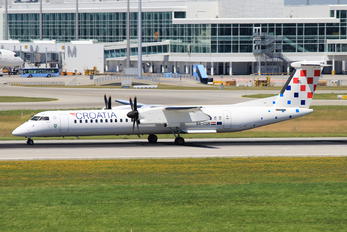 9A-CQB - Croatia Airlines de Havilland Canada DHC-8-400Q / Bombardier Q400