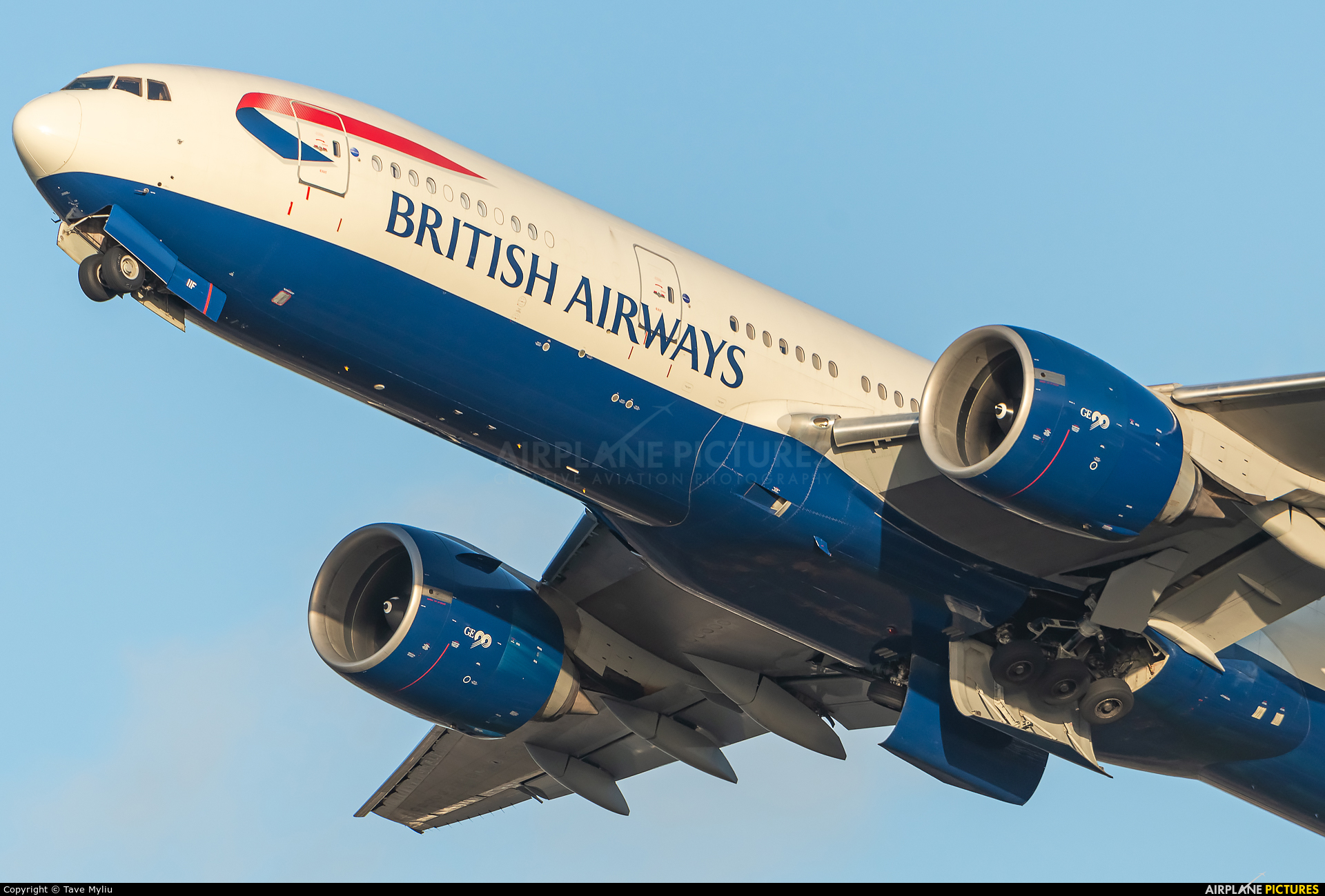 British Airways G-VIIF aircraft at London - Heathrow