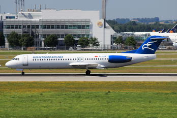4O-AOM - Montenegro Airlines Fokker 100
