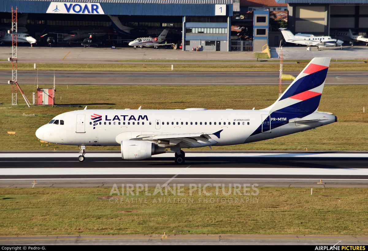 LATAM PR-MYM aircraft at São Paulo - Congonhas