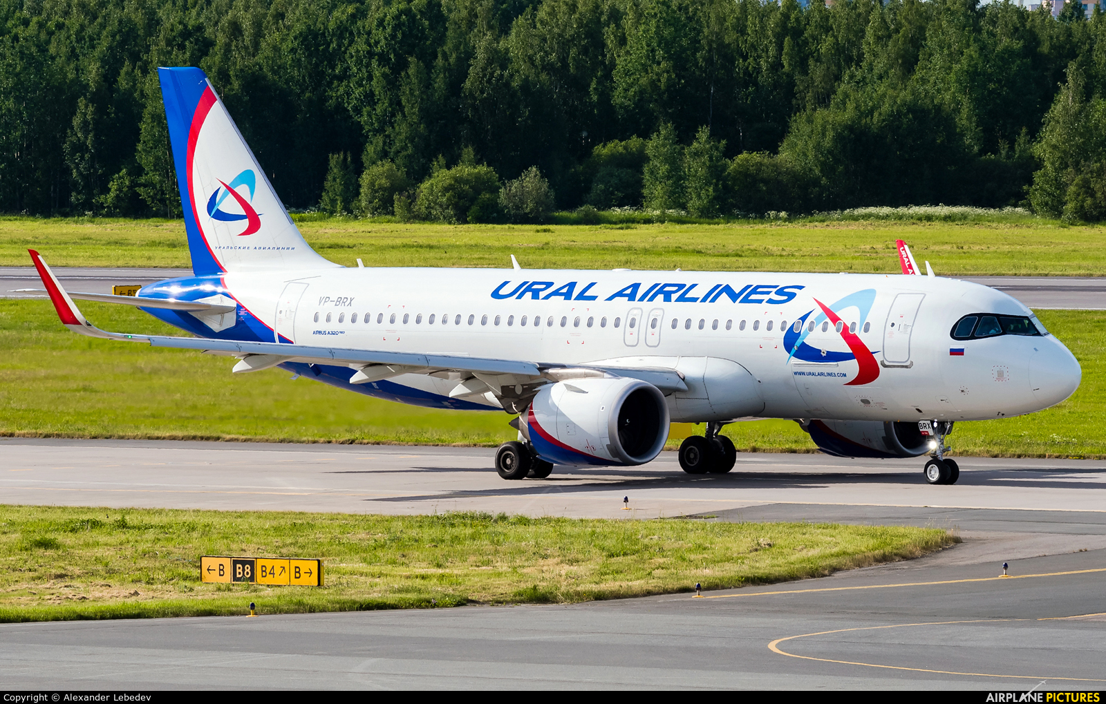 Ural Airlines VP-BRX aircraft at St. Petersburg - Pulkovo