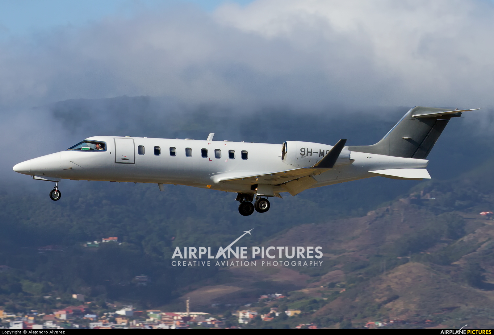 Private 9H-MSS aircraft at Tenerife Norte - Los Rodeos