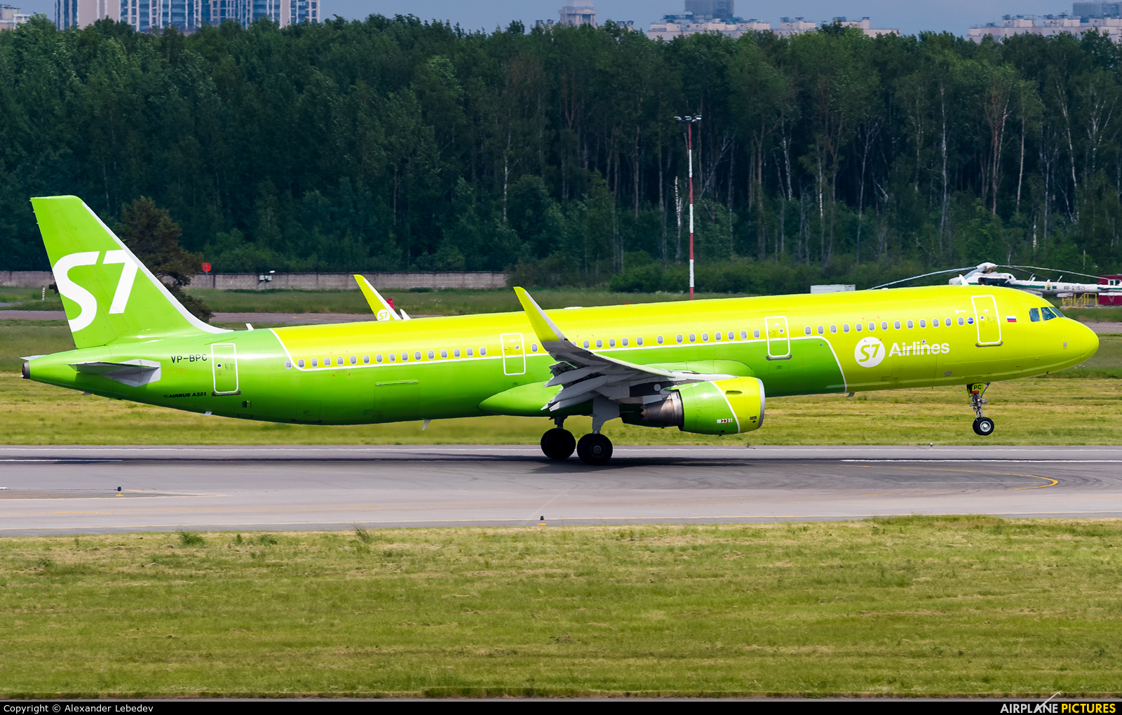 S7 Airlines VP-BPC aircraft at St. Petersburg - Pulkovo