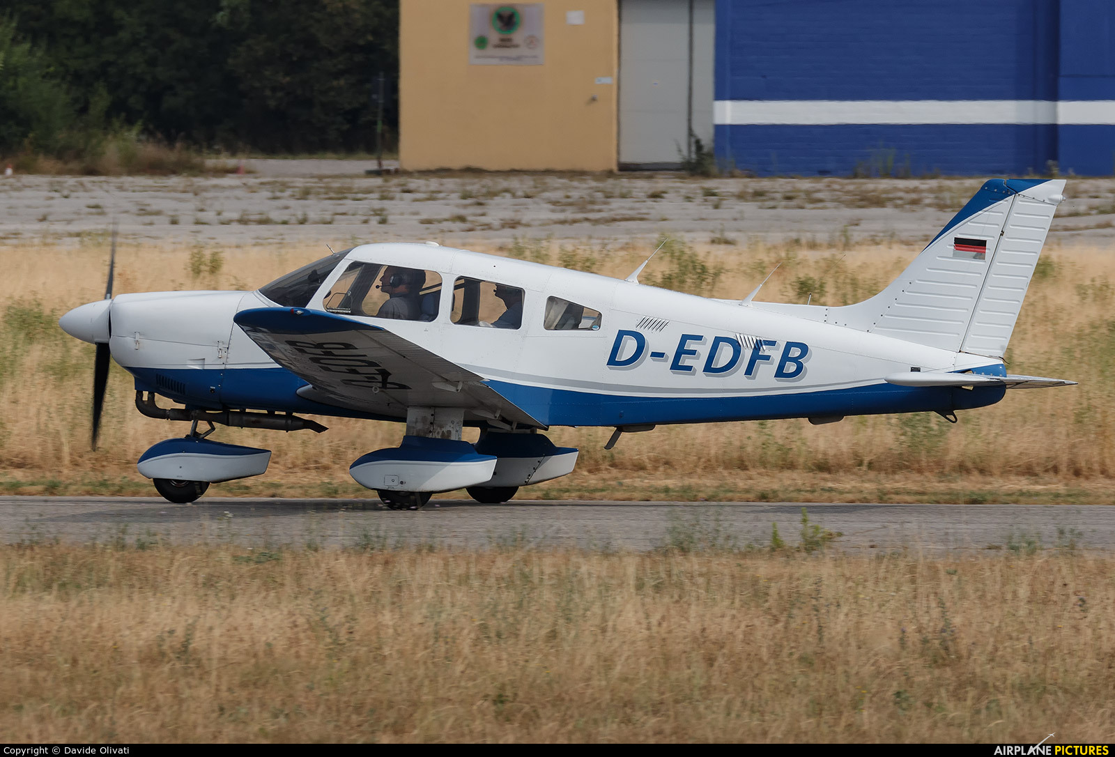Private D-EDFB aircraft at Verona - Boscomantico
