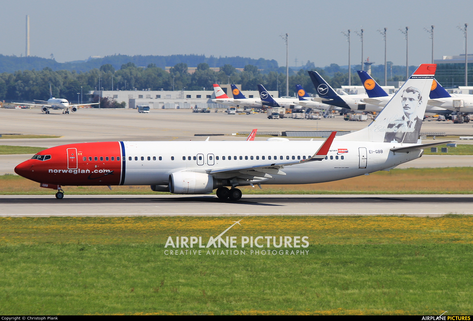 Norwegian Air International EI-GBB aircraft at Munich
